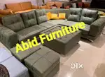 Top quality  good l shape corner sofa set 3 years warranty AA 21
