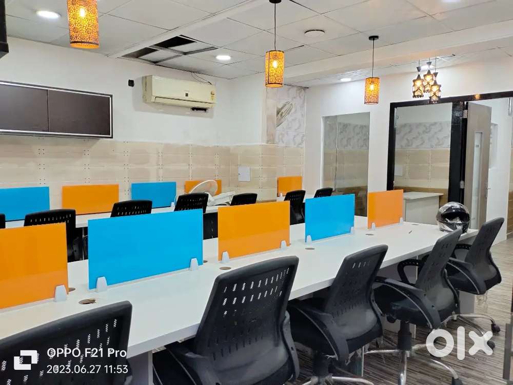 1 director cabin 15 workstation office space for rent in noida