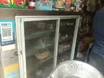 Cake fridge with display glass