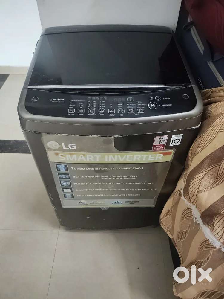 Fully automatic washing machine LG 9 kg.