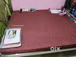 Stainless Steel Bed with Gadda...6/7 fully best condition