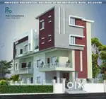 House for coaching centre, Girls hostel, Girls Mess