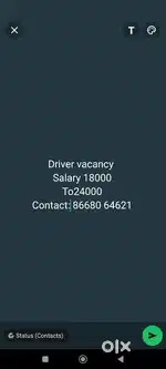 Driver wanted