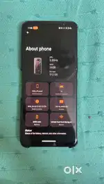 Asus Rog Phone 6 5G 16gb ram 512gb internal (back glass broken)