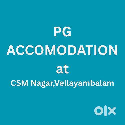 PG SHARED ROOMS AT VELLAYAMBALAM