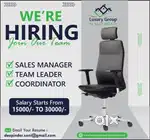 URGENT HIRING FOR TELECALLER AND SALES MANAGER IN REAL ESTATE COMPANY