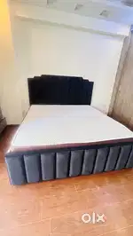 Double bed and mattresses