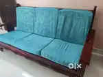 Wooden sofa set