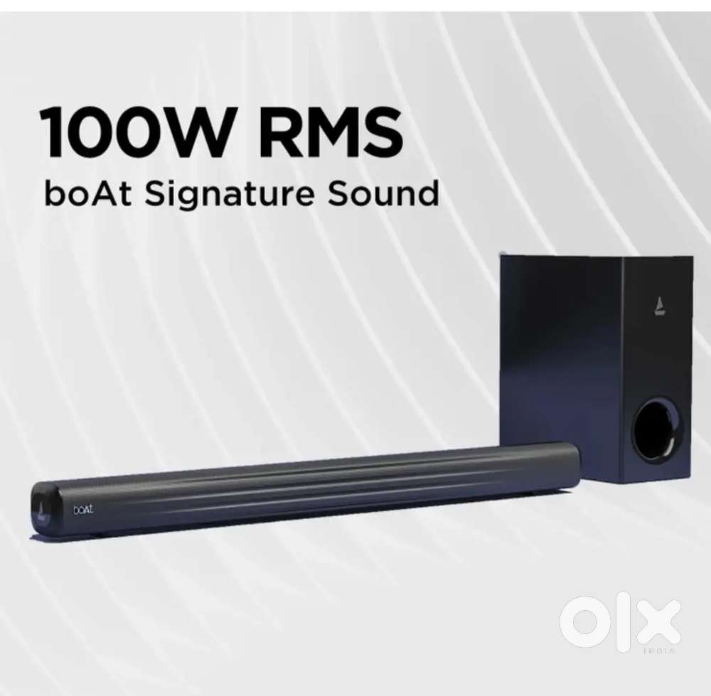 Boat arohi sound bar with subvoofer