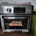 INALSA Air Fryer Oven16L, 1800WStainless Steel Body12-in-1 Functions