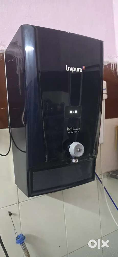 Livpure Bolt copper RO under warranty