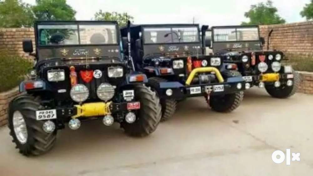 Newly Modified Open jeeps AC jeeps Thar Willys Jeeps Mahindra Jeep