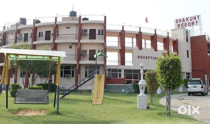 “Luxury Resort for Sale on Delhi–Jaipur Highway  54 Rooms  ₹140 Cr B