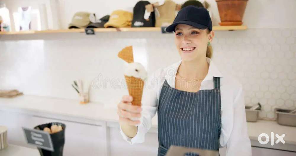 Lady staff needed for counter billing