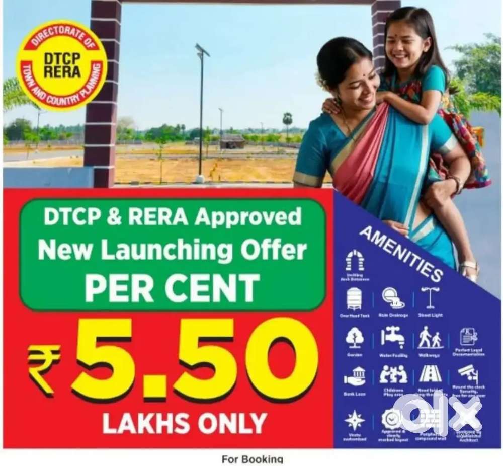 Plots For Sale - DTCP Approved Plots
