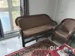 Bamboo sofa set for sale with cushion