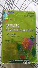 Applied mathematics textbook class 11 ML aggarwal