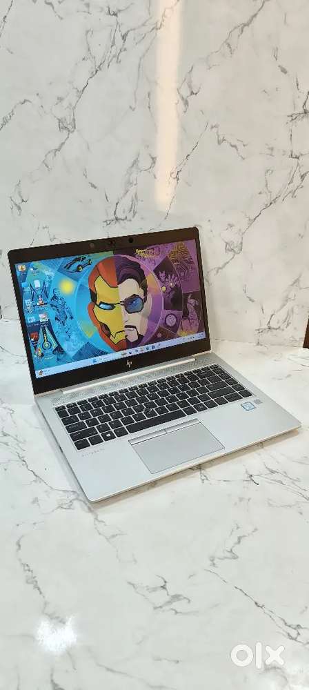 HP Elitebook 840 G5 i5 8th Gen Non Touch silver color laptop