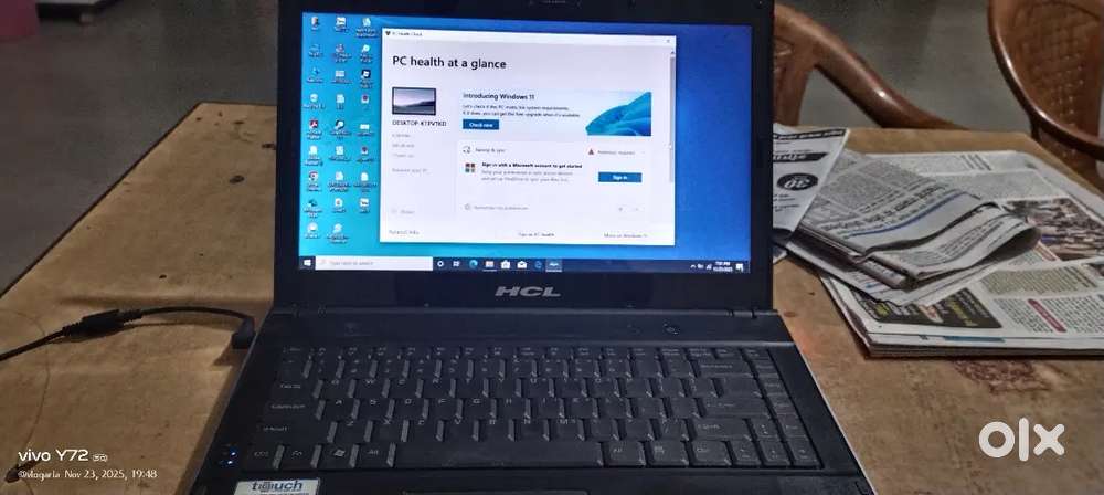 HCL ME laptop