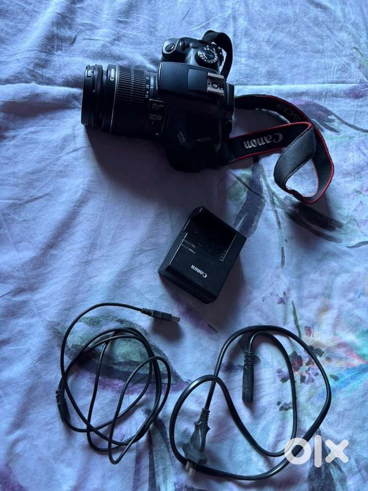 Canon EOS 3000D DSLR Camera 1 Body, 18 - 55 mm Lens (Black)