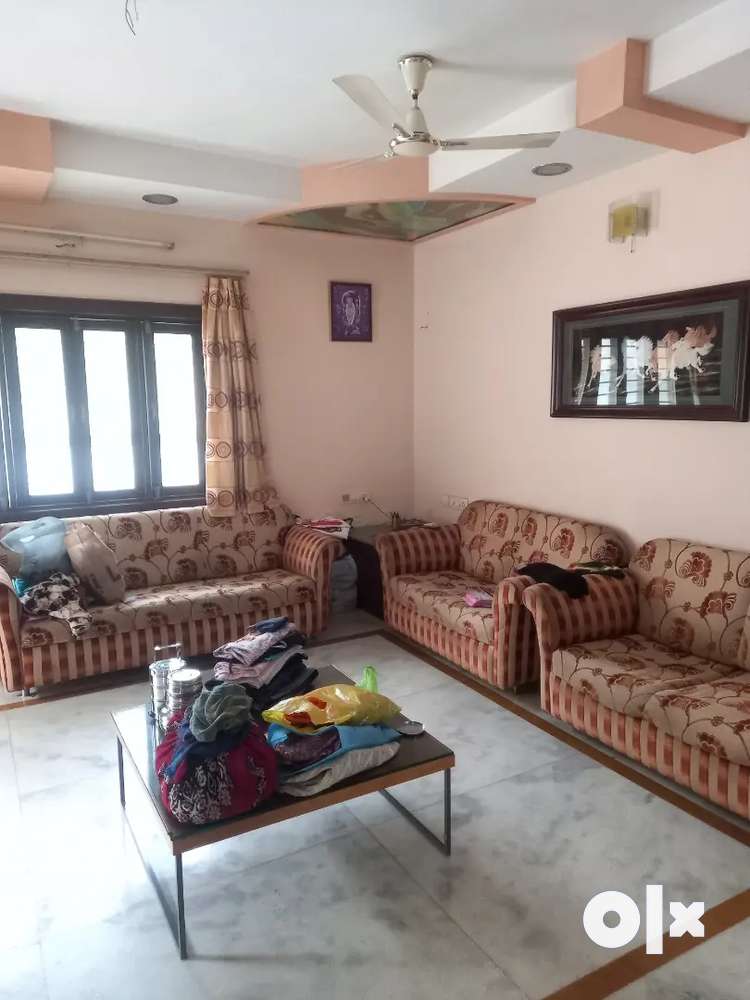 1bhk open space banglow Gf with fully furnished nr memnagar
