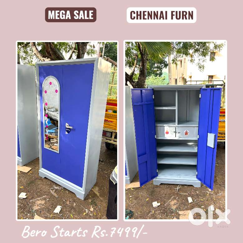 BERO , STEEL BEROW , ALMIRAH, CUPBOARD -- 5E56RE