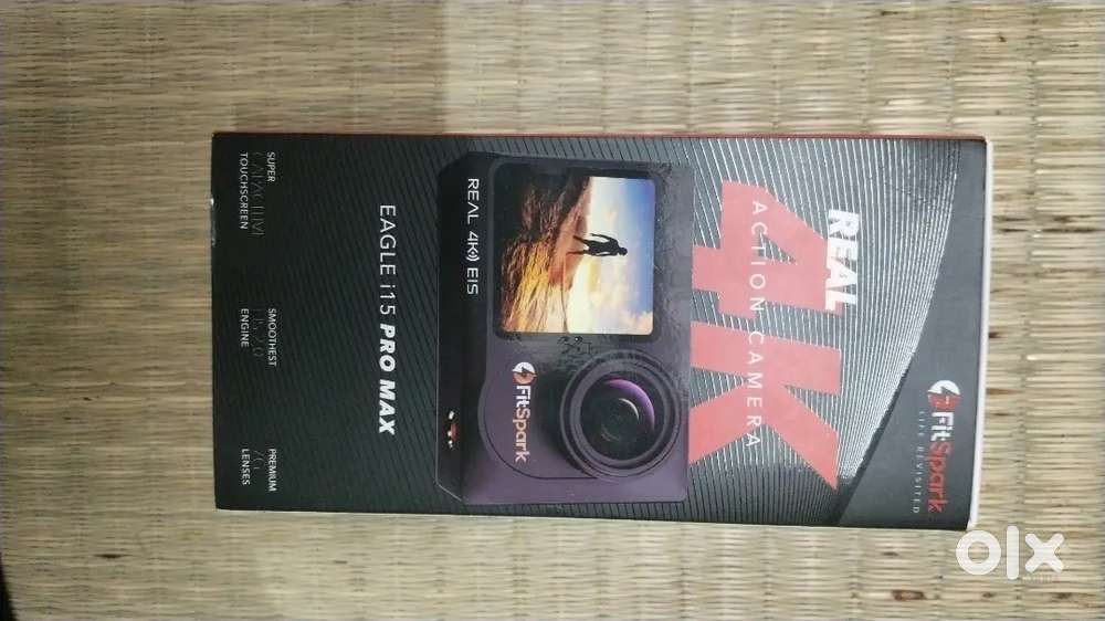 Fitspark 4k action camera .Eangle i15 pro max