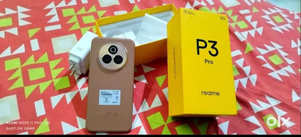 Realme P3 Pro 5g New Condition 8gb /128 no dents scratch less