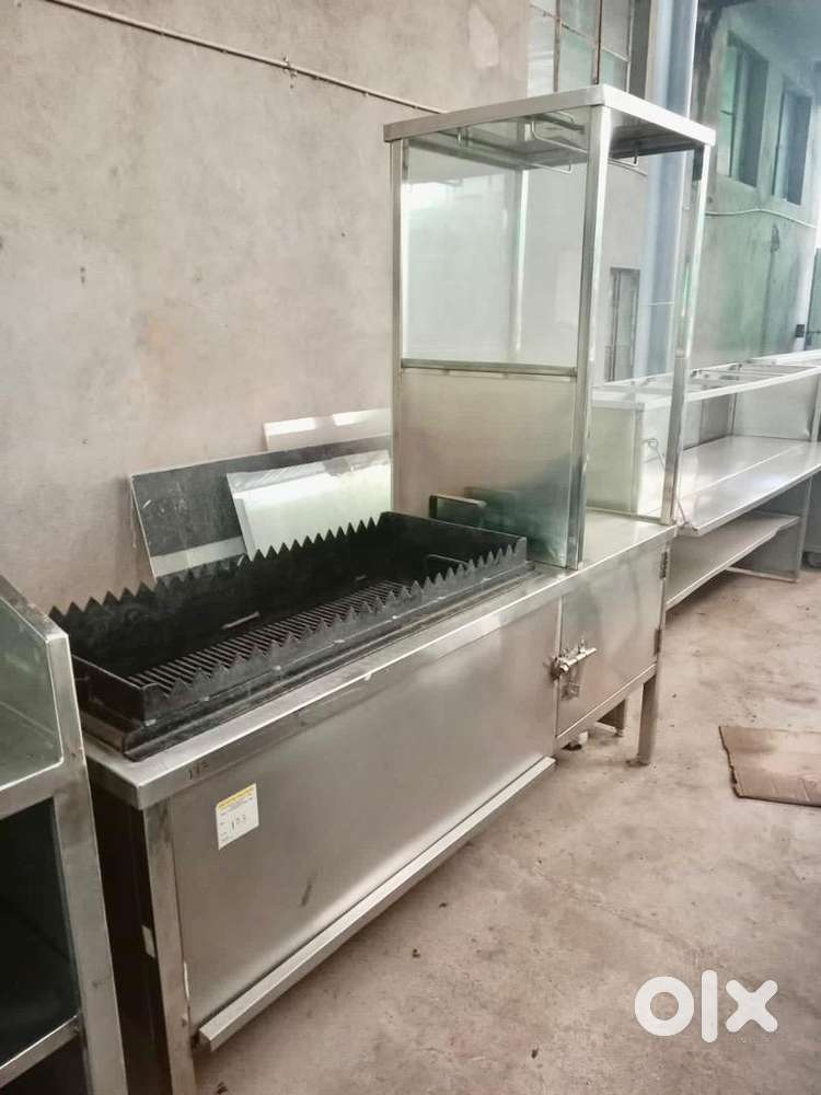 Hotel restaurant Barbeque displaycounter-fishcounter/steelcounted-&/