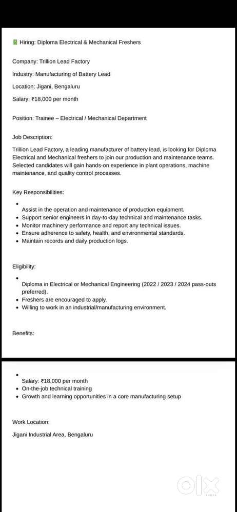 Diploma Engineers