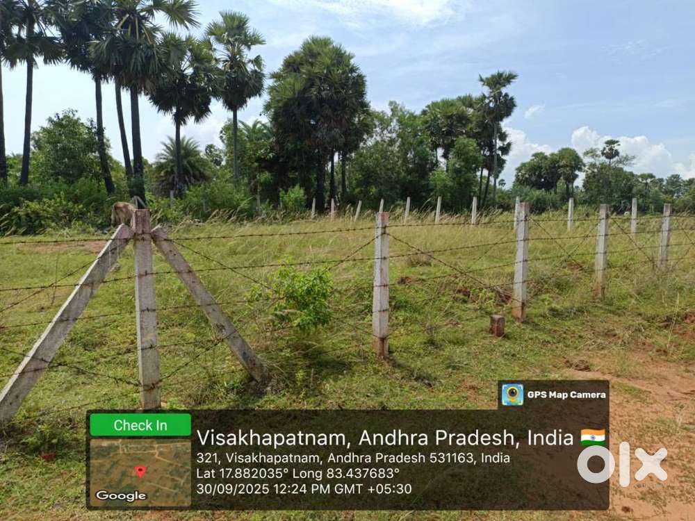 three plots for sale
