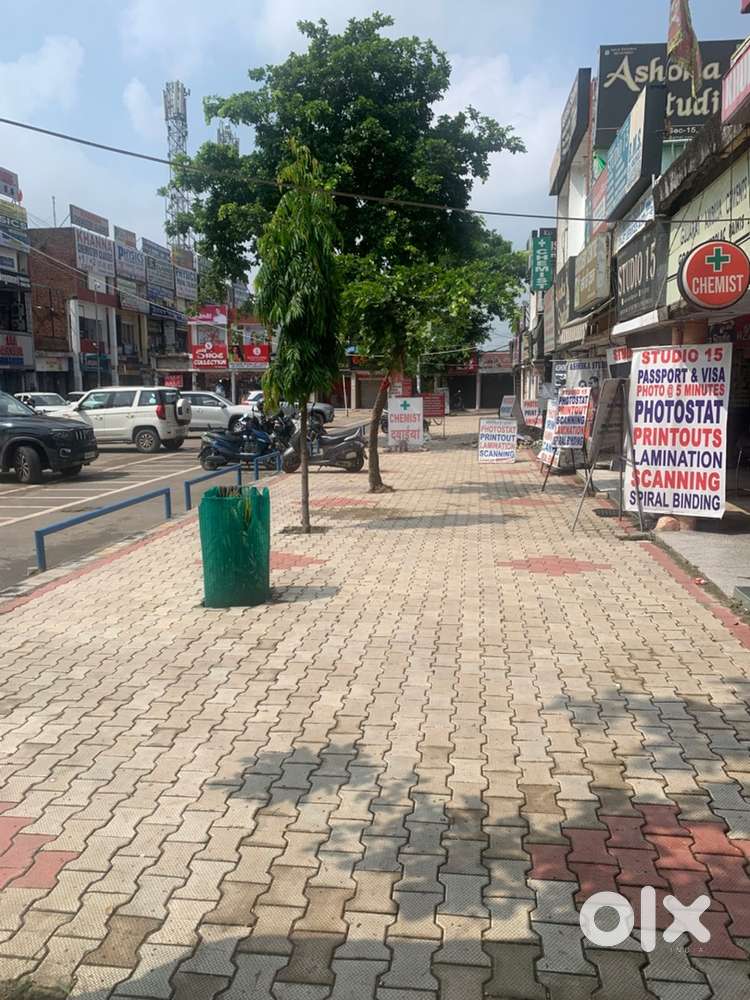 Booth for sale Excellent location in sector 15 Panchkula with basement