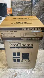 Marantz nr1510 av receiver & Defnitive Technology 5.1 Speaker Package