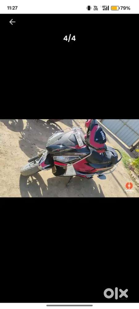 Maestro edge 125 cast drum  bike in showroom condition