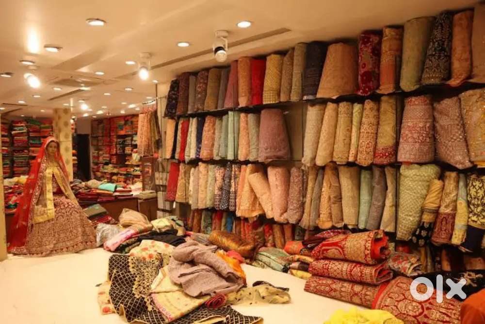 REQUIREMENT IN SAREE SHOWROOM IN LUCKNOW AREA !!