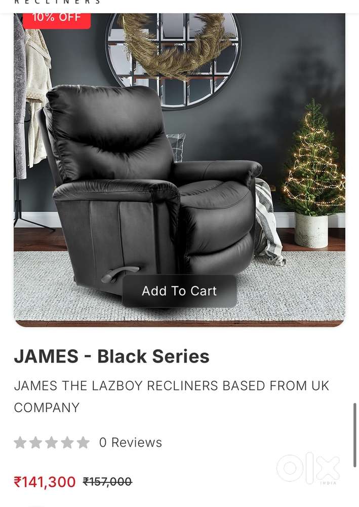 Original LaZyboy leather recliner