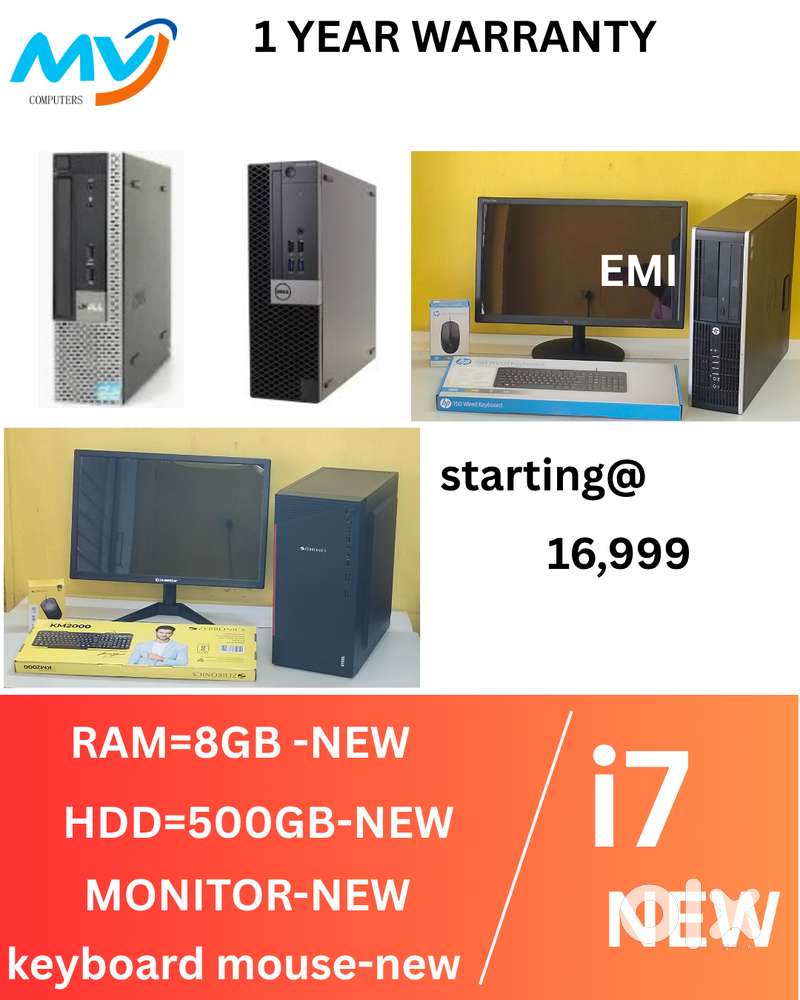 Starting @ 16,999  Cash on home delivery  1- Year Warranty