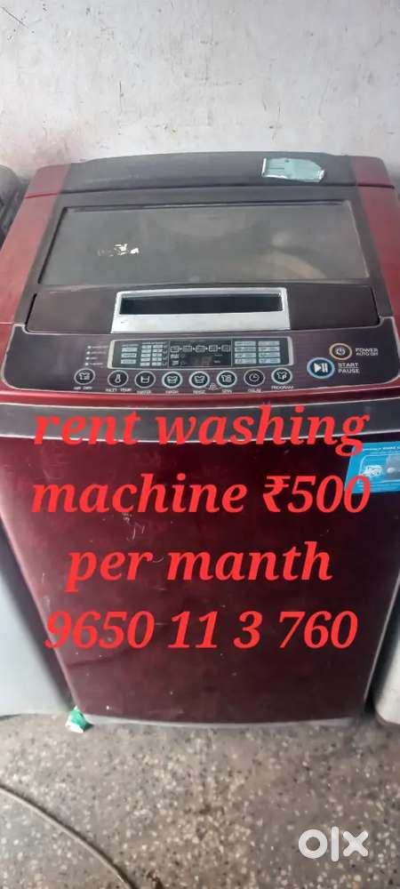 Rent washing machine fully automatic top load LG Samsung
