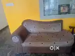 Sofa , centre table & King size cot with matress