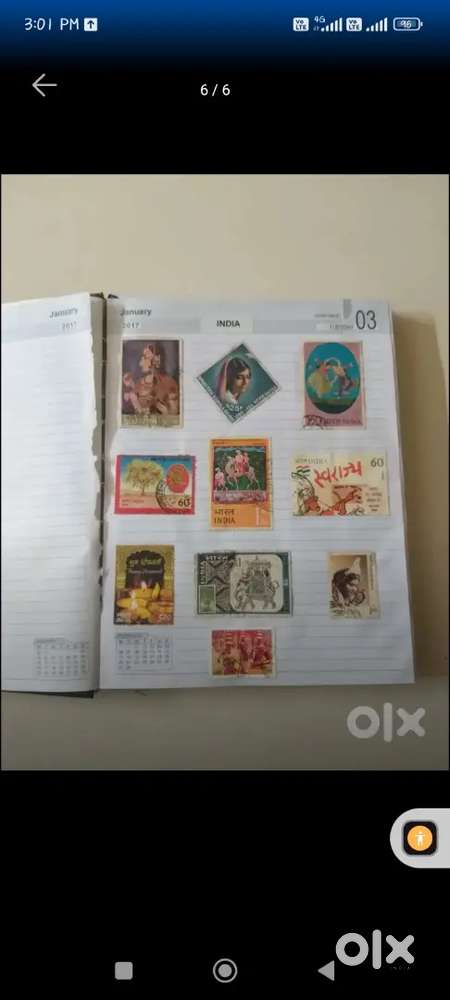 All world stamp Album