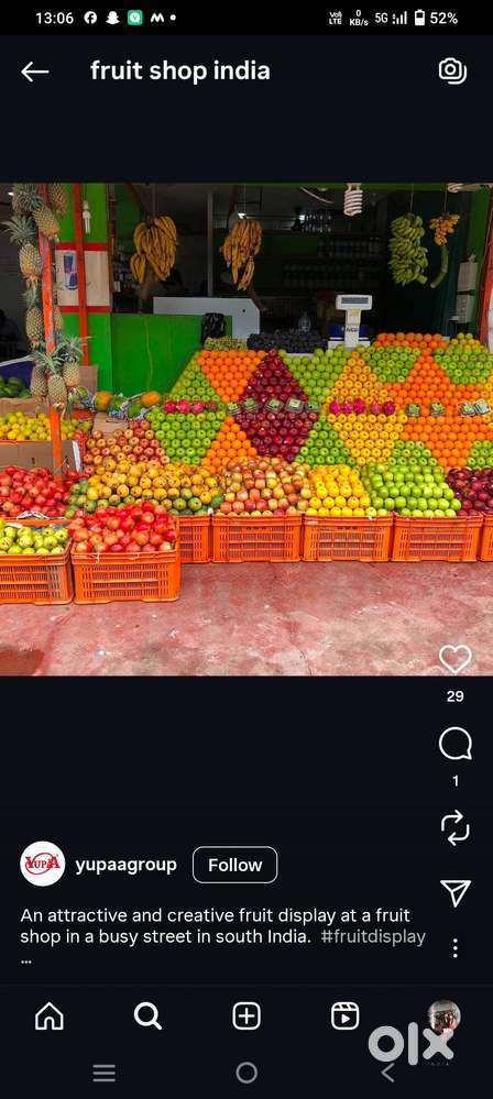 Helper for fruit shop