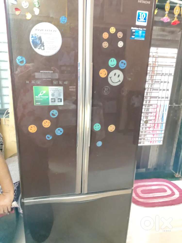 Hitachi double door fridge