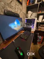 GAMING PC AND MONITOR