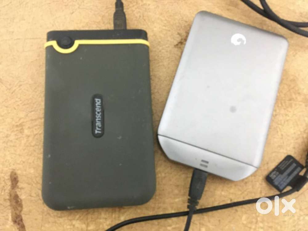 Seagate & Transcend External Storage HDD Immaculate Condition