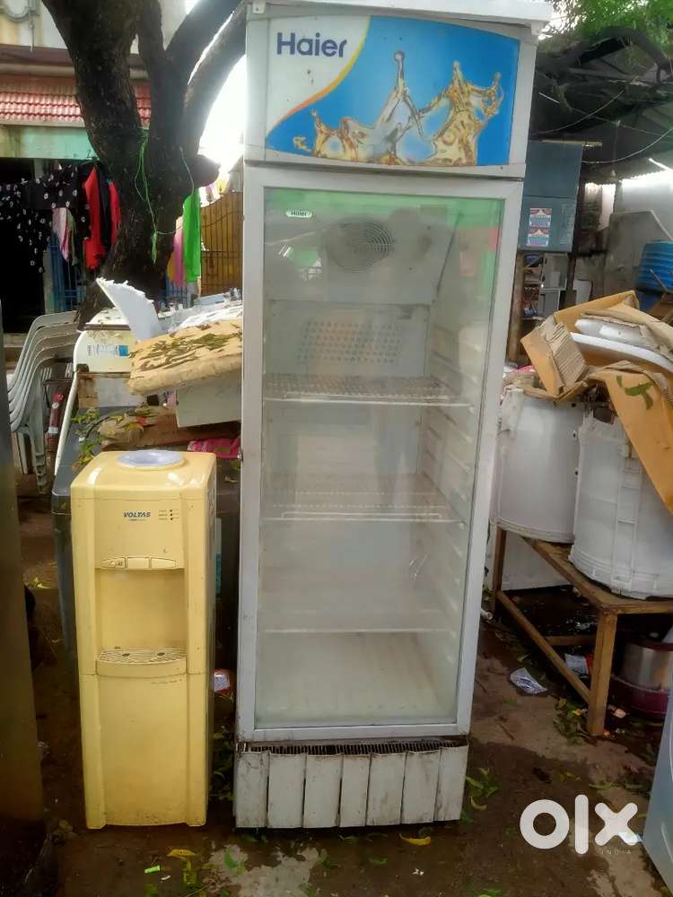 Haier 300ltrs cooldring fridge 12000 voltas bubble top water cooler