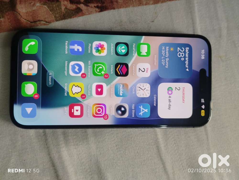 I phone 14 pro max 256 GB deep purple
