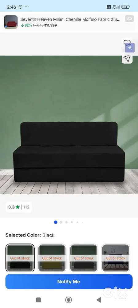 Sofa c** bed