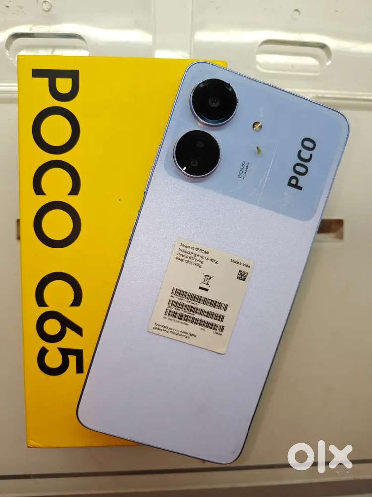 POCO C65 4G MOBILE 4/128 BOX CHARGER AVAILABLE