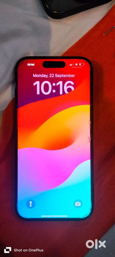 Iphone 15 pro blue titanium