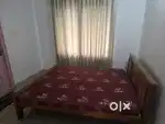 Single room with attached bathroom at medical college